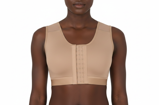 Breast Lift Compressor - front nude bra