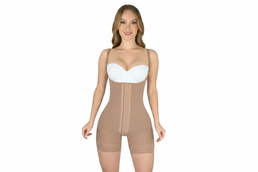 Colombian Faja Shape Wear - front nude faja white background