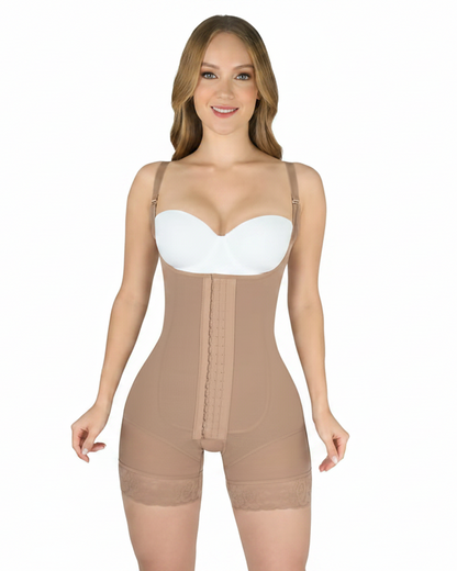 Colombian Faja Shape Wear - front nude faja white background